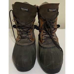 Hodgman Super Tempking Men's Waterproof Thinsulate Boots Brown Black US 7 Eur 40